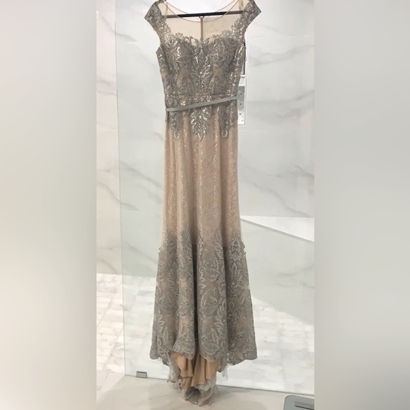 TERANI COUTURE MOTHER OF THE BRIDE 1713M3505 - Picture 2 of 13